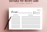 Christmas Recipe Card Template for Word 237 Best Recipe Cards Images In 2020 Recipe Cards