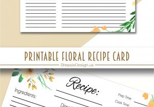 Christmas Recipe Card Template Free Editable 237 Best Recipe Cards Images In 2020 Recipe Cards