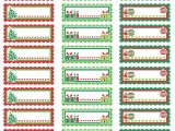 Christmas Return Address Labels Template Avery 5160 Christmas Labels Ready to Print Worldlabel Blog