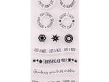 Christmas Rubber Stamps for Card Making 1 Sheet Good Luck Thinking Of You Clear Rubber Stamps for Scrapbooking Card Making Christmas Stamps