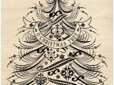 Christmas Rubber Stamps for Card Making Inkadinkado O Christmas Tree Mounted Rubber Stamp 3 5 by 5