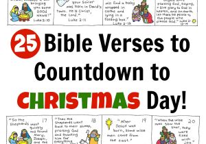Christmas Scripture for Christmas Card Bible Verse Advent Countdown for Kids Free Printable