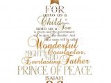 Christmas Scripture for Christmas Card isaiah 9 6 Christmas Words Christian Christmas Christmas