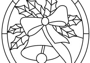 Christmas Stained Glass Window Templates Stained Glass Patterns for Free Glass Pattern 054