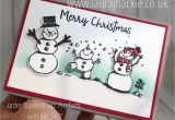 Christmas Stamps for Card Making Uk Stampin Up Leave A Little Sparkle Stamped Christmas