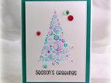 Christmas Tree Stamps for Card Making Pretty Christmas Tree Colors Love This Tree Stamp with