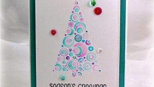 Christmas Tree Stamps for Card Making Pretty Christmas Tree Colors Love This Tree Stamp with