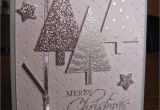 Christmas Tree Stamps for Card Making Su Festival Of Trees Stamp Set Tree Punch Silver