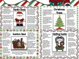 Christmas Words to Write In A Card Christmas Informational Text Posters and Coloring Book with