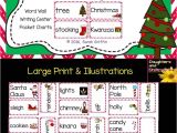 Christmas Words to Write In A Card Christmas Vocabulary Word Cards Chevron Vocabulary Words