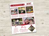 Christmas Year In Review Card Merry Christmas Family Newsletter 2017