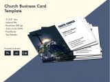 Church Business Cards Templates Free Simple Church Business Card Template Free Premium