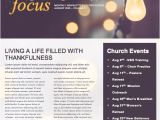 Church Email Templates Be the Light Church Newsletter Template Template
