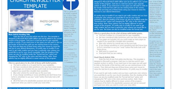 Church Email Templates Best Church Newsletter Template 10 Free Sample Example