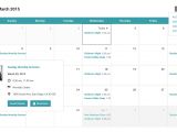 Church event Calendar Template Church events Calendar and Categories for WordPress