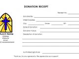 Church Receipts for Donations Template Church Donation Receipt Template