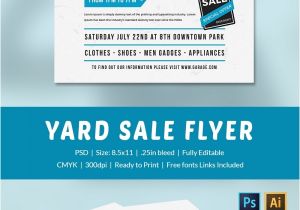 Church Yard Sale Flyer Template 14 Best Yard Sale Flyer Templates Psd Designs Free
