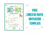 Cinco De Mayo Email Templates Free Cinco De Mayo Invitation Template Party Ideas