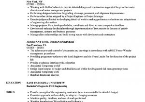 Civil Engineer Responsibilities Resume Civil Design Engineer Resume Samples Velvet Jobs