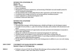 Civil Engineer Resume Sample Senior Civil Engineer Resume Samples Velvet Jobs