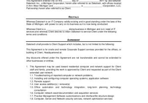 Client Service Contract Template 36 Service Agreement Templates Word Pdf Free