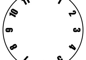 Clock Face Templates for Printing Free Clock Faces Printable Activity Shelter