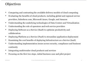 Cloud Services Proposal Template Cloud Computing 101 issue 1 Sample