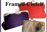 Clutch Purse Templates Clutch Purse Pattern with Templates for 7 Purse Frame Styles