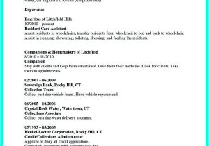 Cna Resume Sample It S Not Quite Difficult to Make Can Resume there are