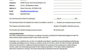 Coaching Contracts Templates 14 Coaching Contract Sample Templates Docs Word Pages