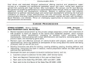 Coaching Resume Template Word Basketball Coach Resume Foodcity Me