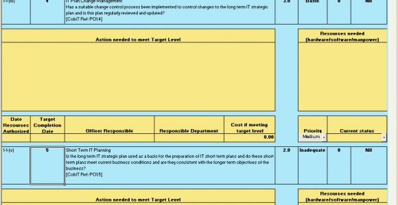 Cobit Templates Cobit Made Easy Cobit Compliance Plan Template