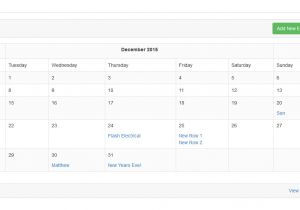 Codeigniter Calendar Template Codeigniter Calendar How to Get Multiple events Per Day