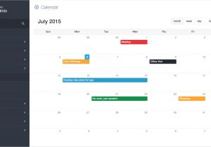 Codeigniter Calendar Template Ekushey Project Manager Crm by Creativeitem Codecanyon
