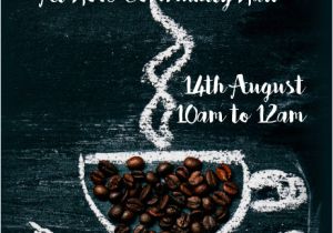 Coffee Morning Flyer Template Free Coffee Morning Flyer Customisable Poster Template