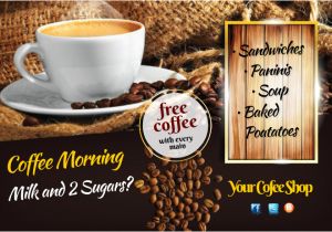 Coffee Morning Flyer Template Free Coffee Morning Flyer Template Postermywall