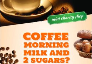 Coffee Morning Flyer Template Free Coffee Morning Poster Template Postermywall