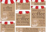 Coffee Morning Flyer Template Free Pta Coffee Morning Template Parent Involvement
