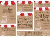 Coffee Morning Flyer Template Free Pta Coffee Morning Template Parent Involvement
