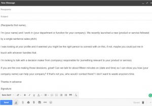 Cold Email Template for Job Cold Email Template 10 Popular Cold Email Examples Used today