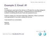 Cold Email Template for Recruiters Cold Emailing Templates for Prospecting