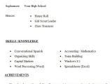 College Resume Template for Highschool Students 10 High School Resume Templates Free Samples Examples