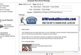 College soccer Coach Email Template Afm Football Recruits Email Template