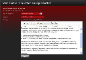 College soccer Coach Email Template Letter to College Volleyball Coach order Custom Essay