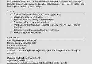 College Student Resume for Internship How to Write A Perfect Internship Resume Examples Included