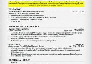 College Student Resume Job Objective How to Write A Career Objective On A Resume Resume Genius
