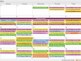 Color Coded Calendar Template Doza In Denver Color Coded Calendars Make A Comeback