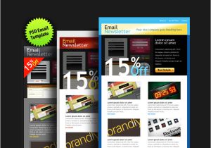 Colorful Email Templates 30 Awesome Email Newsletter Psd Templates Wdexplorer