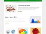 Colorful Email Templates Free Email Template In Green Color Free Mail Templates