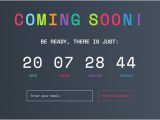 Coming soon Email Template Coming soon Page Design Examples and Templates Designmodo